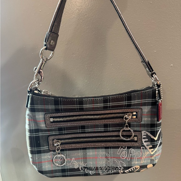 Coach Handbags - HTF LIMITED EDITION COACH POPPY Tartan Plaid Groovy Swing shoulder bag